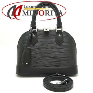 Louis Vuitton Epi Alma Bag Noir Black